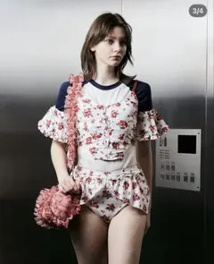 Poppy AIRY BLOOM TUNIC blue - メルカリ