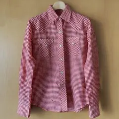 チェックシャツ レディース