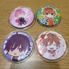 中古【 すとろべりーぷりんす 】すとぷり ななもり ジェル さとみ 缶バッジ