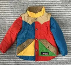 BEAMS カラフル中綿コート