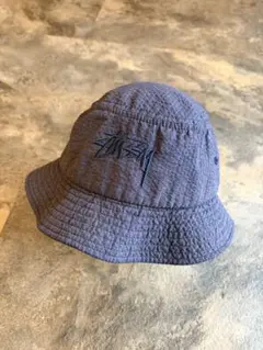 Stüssy ステューシー シアサッカー バケットハット L/XL