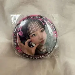 FRUITS ZIPPER 松本かれん 缶バッジ