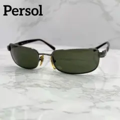 Persol ペルソール サングラス スクエア 2077-S メタル シルバー