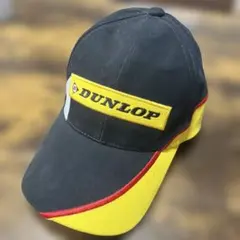 DUNLOP 黒/黄色 キャップのサムネイル