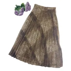 ボトムス/スカート/ロングスカート/フレアスカート/サイズF/古着/レディース