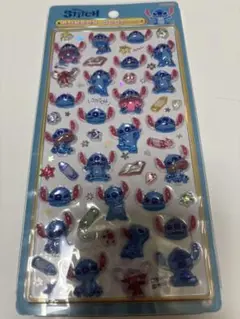 正規品　ボンボンドロップシール　スティッチ　らくがき