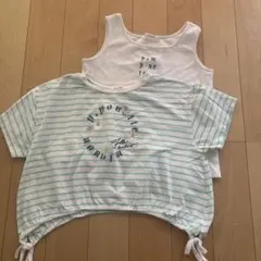 pom ponette 2点セット 半袖Tシャツ タンクのサムネイル