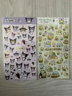 Kuromi & Kerokerokeroppi シールセット