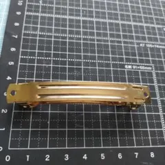 ゴールド 金属製 バレッタ ２５個