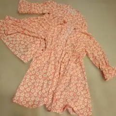 GU 花柄ワンピース 120