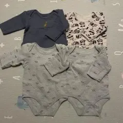 ベビー肌着 4点セット 80 キルト futafuta