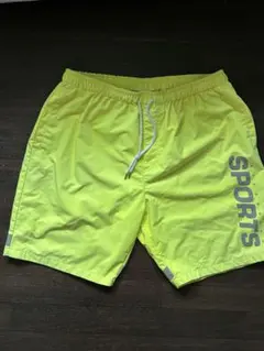 INTERBREED SPORTS ショートパンツ 蛍光イエロー　XLのサムネイル
