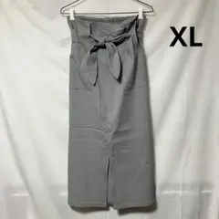 神戸レタス　新品タグ付き　ストレッチ素材ロングタイトスカート　大きなサイズ　XLのサムネイル