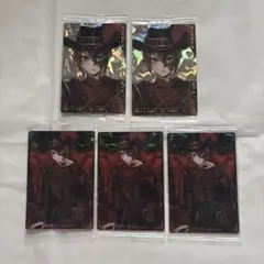 ツイステ リドル・ローズハート ウエハース 5 まとめ売り