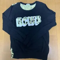 rodeo crowns wide bowl 薄手ニット　迷彩柄