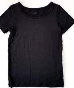 ユニクロ　ヒートテック　半袖　黒　キッズ　120cm