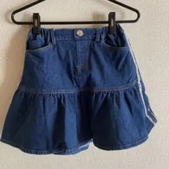 （美品）JENNI LOVE 140 サイズ デニム フリル スカート