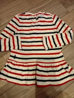 Ralph Lauren ボーダーワンピース 24M（90cm）