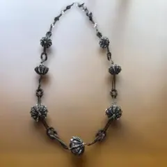 ARTISAN ネックレス ブラックシルバー ビーズのサムネイル