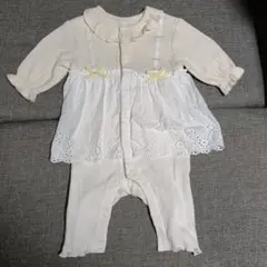 ロンパース クリーム色 サイズ60