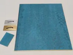 色紙 金箔 エーテルブルー 24.3×27.2cm 【F40】 色紙 書道