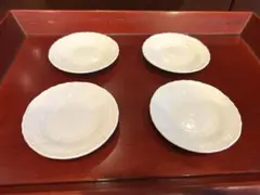 【美品】Richard Ginori ベッキオ・ホワイト 9cm×4枚