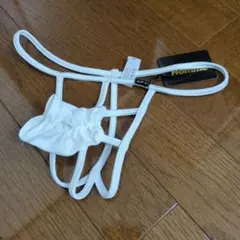 三*夫様 【中古-Mo4】改造 競泳水着 ホワイト Sサイズ カスタム 競パン