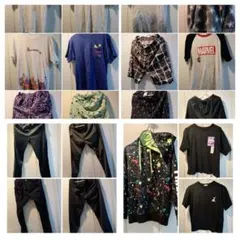 キッズ　洋服　１９点セット　150cm〜Mサイズ