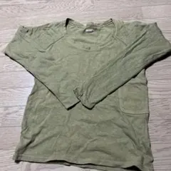 KAPITAL オリーブグリーン 長袖Tシャツ