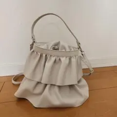 COCOG フリルデザイン ショルダーバック☆