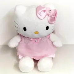 サンリオ ハローキティー シャカシャカ ナイロン 特大 ぬいぐるみ 薔薇