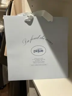gelato pique ショップ袋 水色 大
