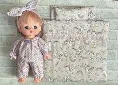 251. メルちゃんソランちゃん　パジャマ布団セット