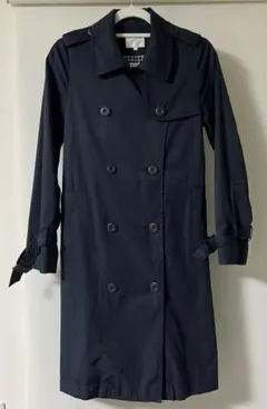 トレンチコート ネイビー