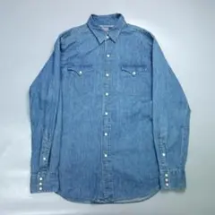 K*Z様 8997 ポロラルフローレン デニム ウエスタンシャツ メンズ M