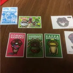 おさわり探偵なめこ栽培キット  ステッカー＆水ピタシール(説明書付き)