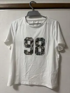 半袖Tシャツ 98ロゴ ホワイト