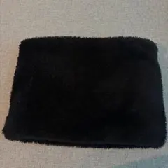 黒 フリース ネックウォーマー