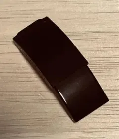 (FG1621)CITIZEN 腕時計用 純正メタルベルト ブラック三ッ折れ部品のサムネイル