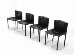 展示品　カッシーナixc 総本革　レザー　リマ　ダイニングチェア　2脚セット 展示品 カッシーナixc 総本革 レザー リマ ダイニングチェア 2脚セット