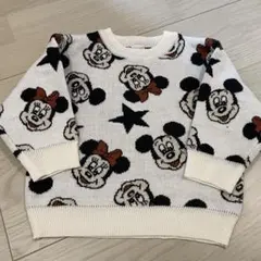 バースデイ　futafutaフタフタ　ディズニー　ミッキーミニーベビーニット