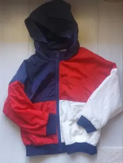 キッズ　ユニセックス　branshes フード付きナイロンパーカー 120サイズ