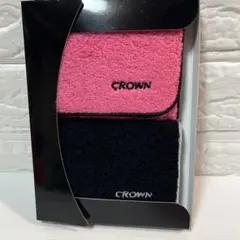 クラウン　タオルハンカチ　2枚