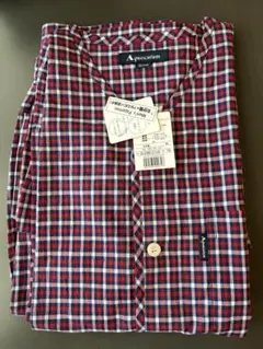 Aquascutum メンズ パジャマ M チェック柄 新品