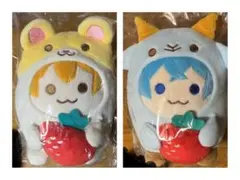 すとぷり もちもちあにまるぬいぐるみ（ころん・るぅと）