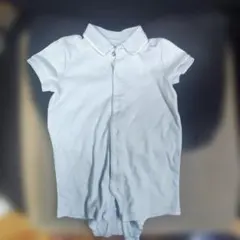 ラルフローレン　ロンパース 6M ライトブルー 70