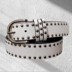 ホワイトスタッズベルト スケーター belt bigboy y2k sk8