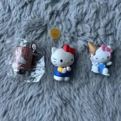 ハローキティ　ガチャ　セット　缶ライト　ぴこーん！　とろりーん