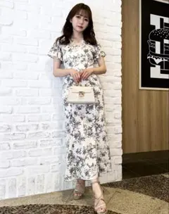 LIP SERVICE charme flower マーメイドワンピース