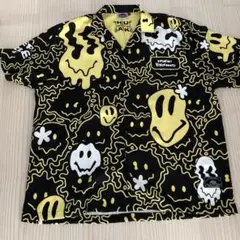 メンズ アロハシャツHUAKBRAND XL 黒/黄新品未使用
